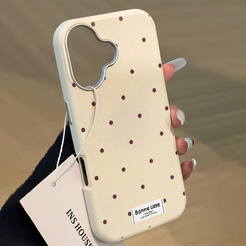 Phone Cases Trending - 창의적이고 독특한 물방울 무늬 아이폰 17