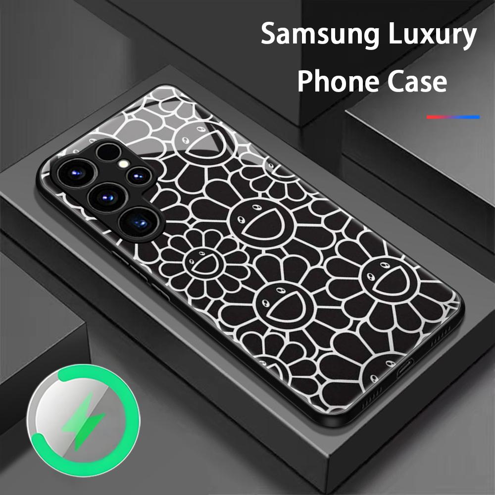 Phone Cases Galaxy S23 - 해바라기 일본 그림 무라카미 폰 케이스