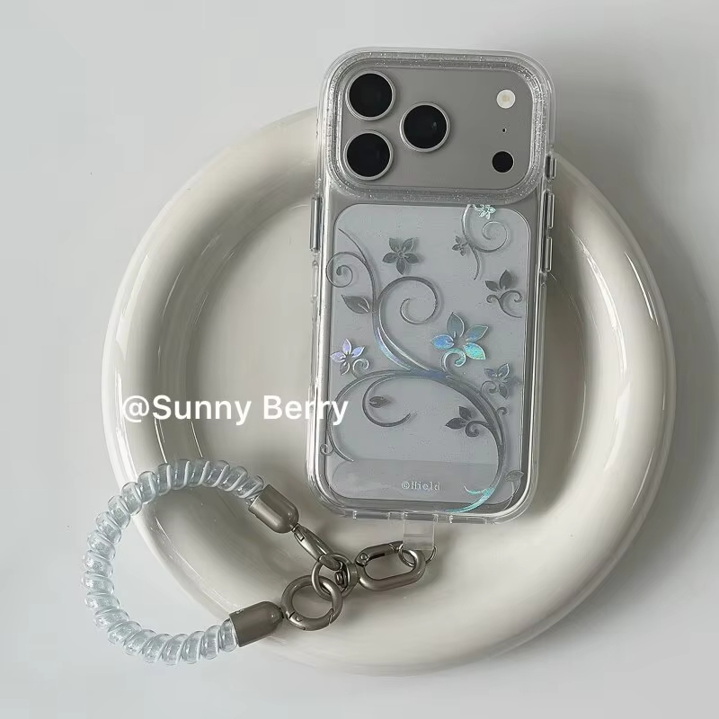 Phone Cases Trending - 패션 심플 플라워 바인 Y2K 글리터