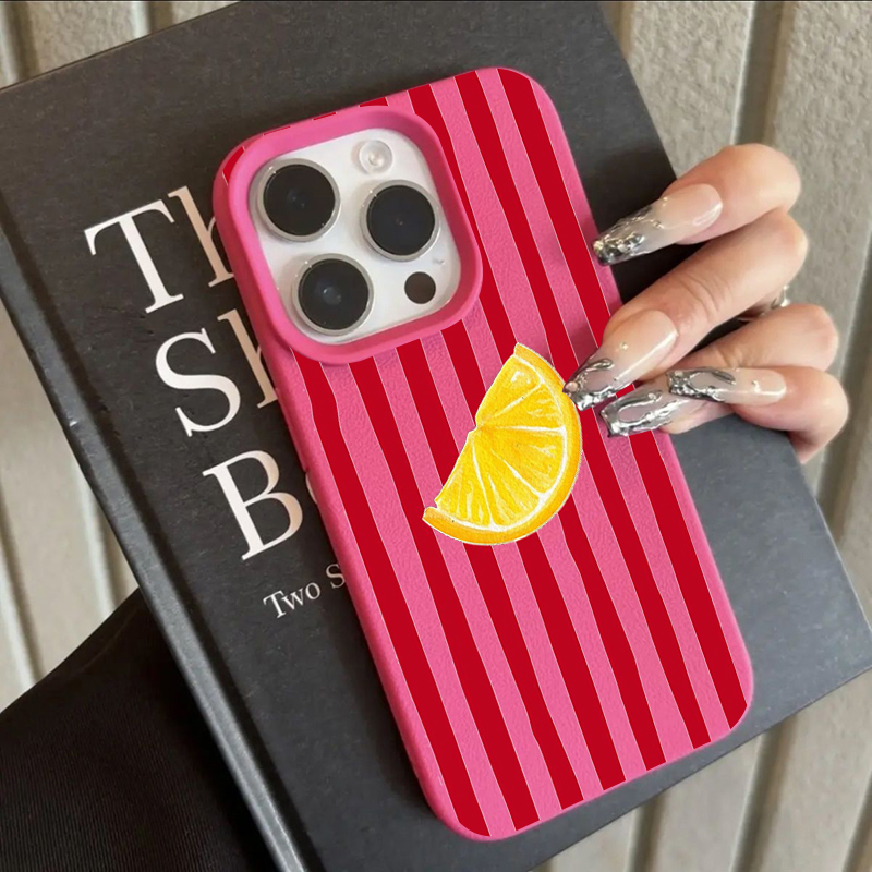 Phone Cases Trending - 패션 레몬 패턴 TPU 실리콘 폰