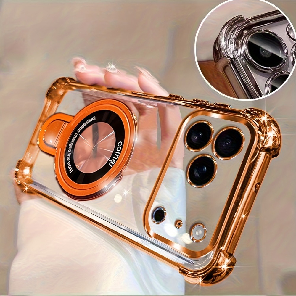 Ring Stand Case - 아이폰 17 프로 맥스 16 15