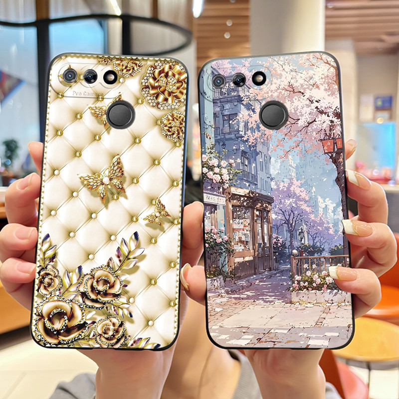 Phone Cases Viral - Itel P15/A35/A25/A25 Pro 젤리 블랙 케이스