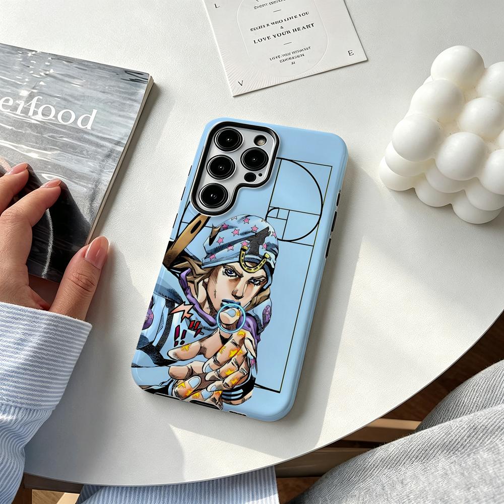 Phone Cases Galaxy S23 - 핫 쿨 애니메이션 J-JOJO 스틸볼런 폰