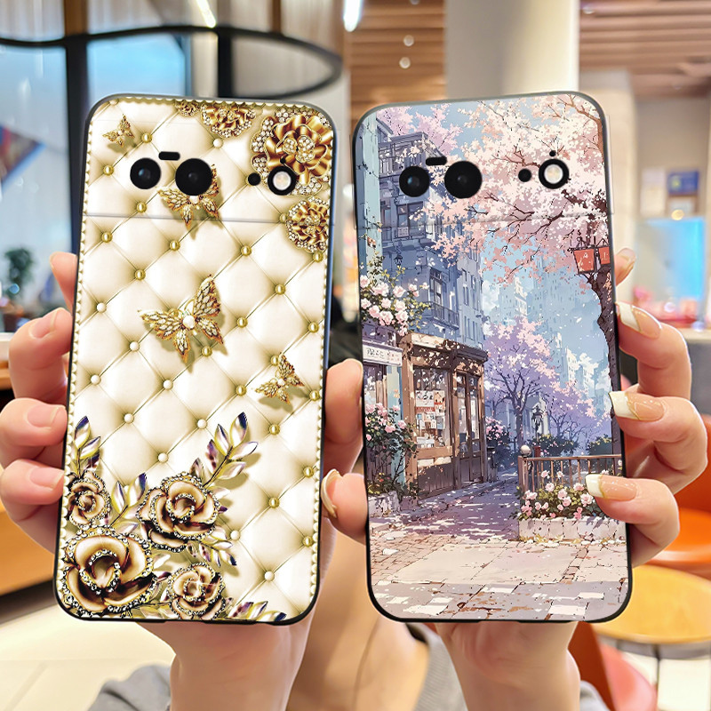 구글 픽셀 6용 전화 케이스 소프트 실리콘 블랙 케이스 - Phone Cases Viral 리뷰 및 가격