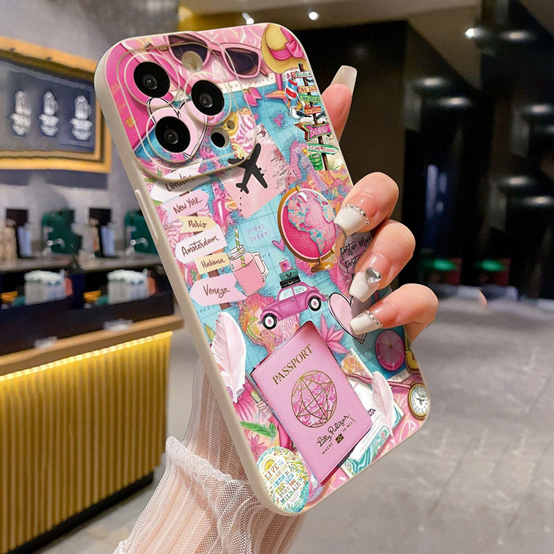 여행용 비행기 프린트 무광 방탄 폰 케이스 (아이폰 1 - Phone Cases Rugged 리뷰 및 가격