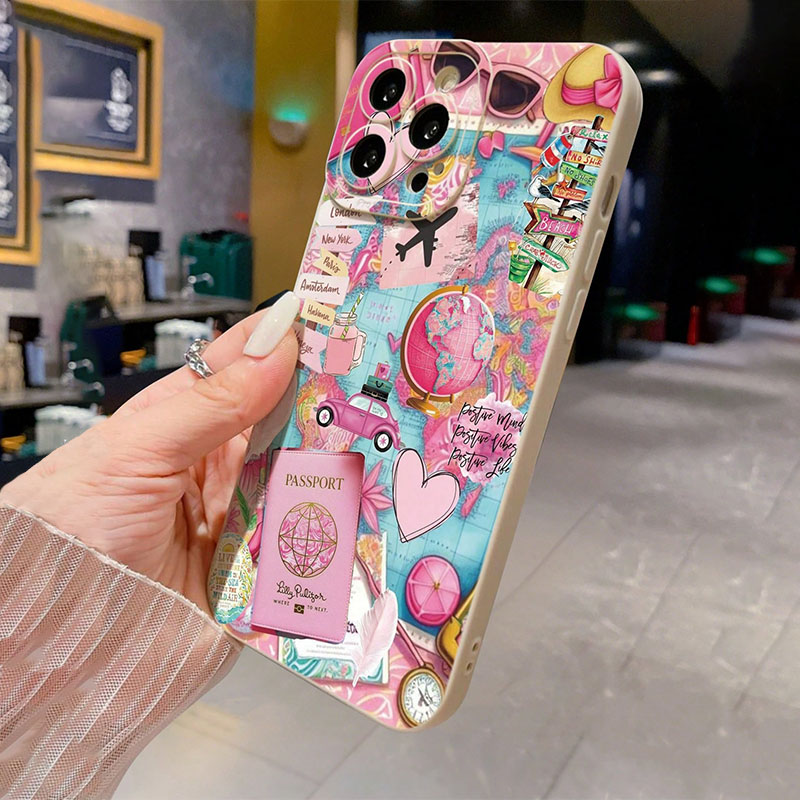 여행용 비행기 프린트 무광 방탄 폰 케이스 (아이폰 1 - Phone Cases Rugged 리뷰 및 가격