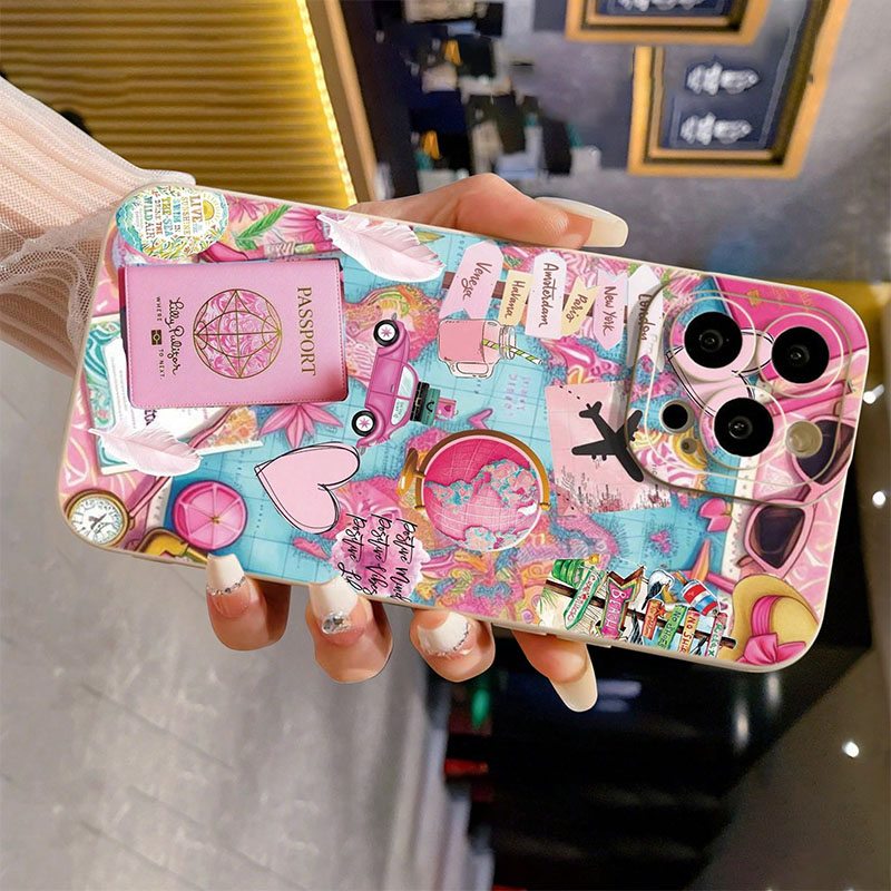 여행용 비행기 프린트 무광 방탄 폰 케이스 (아이폰 1 - Phone Cases Rugged 리뷰 및 가격