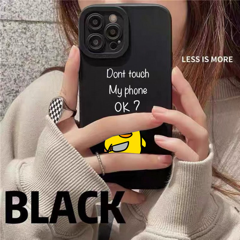 귀여운 미니멀리스트 만화 오리 실리콘 폰 케이스 아이폰 - Phone Cases Rugged 리뷰 및 가격