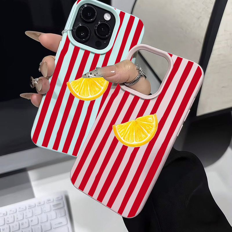 패션 레몬 패턴 TPU 실리콘 폰 케이스 아이폰 17  - Phone Cases Trending 리뷰 및 가격