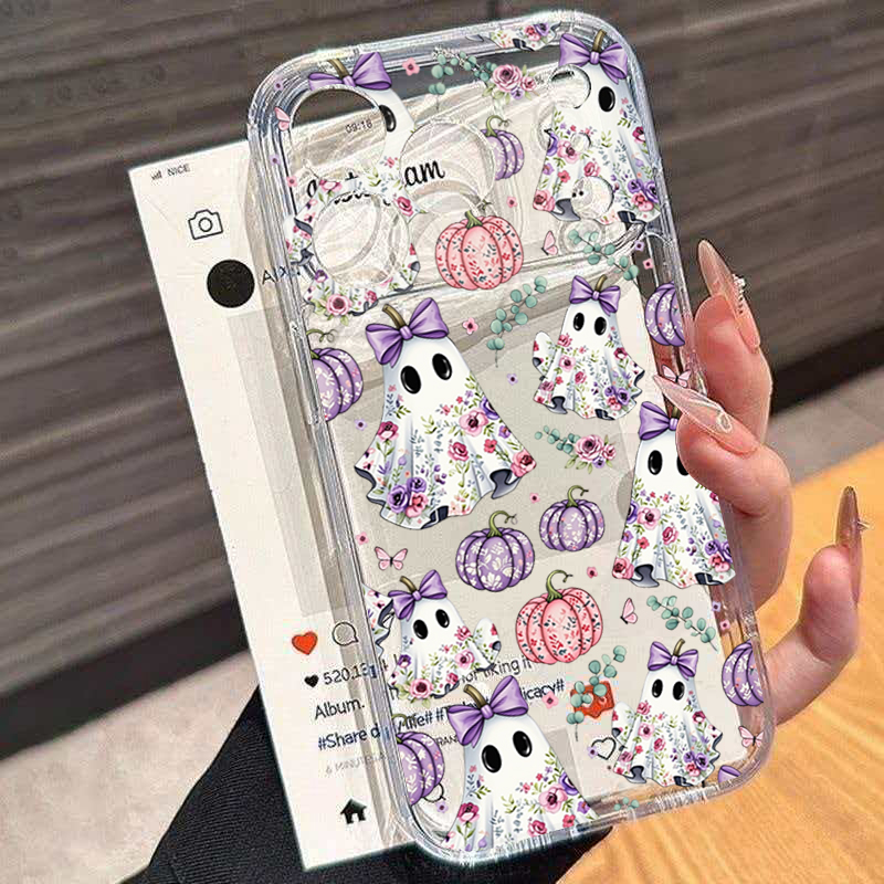 귀엽고 으스스한 할로윈 투명 폰 케이스 (삼성 갤럭시  - Phone Cases Galaxy S23 리뷰 및 가격