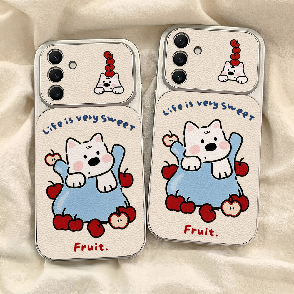 귀여운 만화 강아지 끈 달린 폰 케이스 삼성 A36 A - Camera Lens Protector 리뷰 및 가격