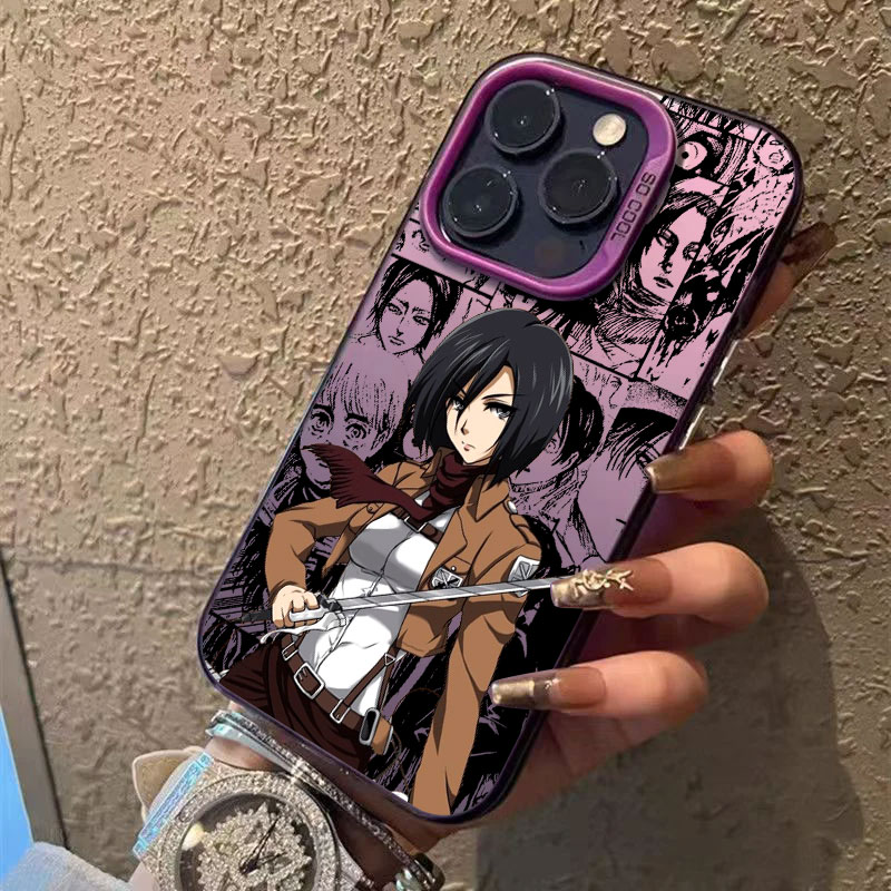 에렌 미카사 진격의 거인 아이폰 케이스 (13, 14, - Phone Cases Jujutsu Kaisen 리뷰 및 가격