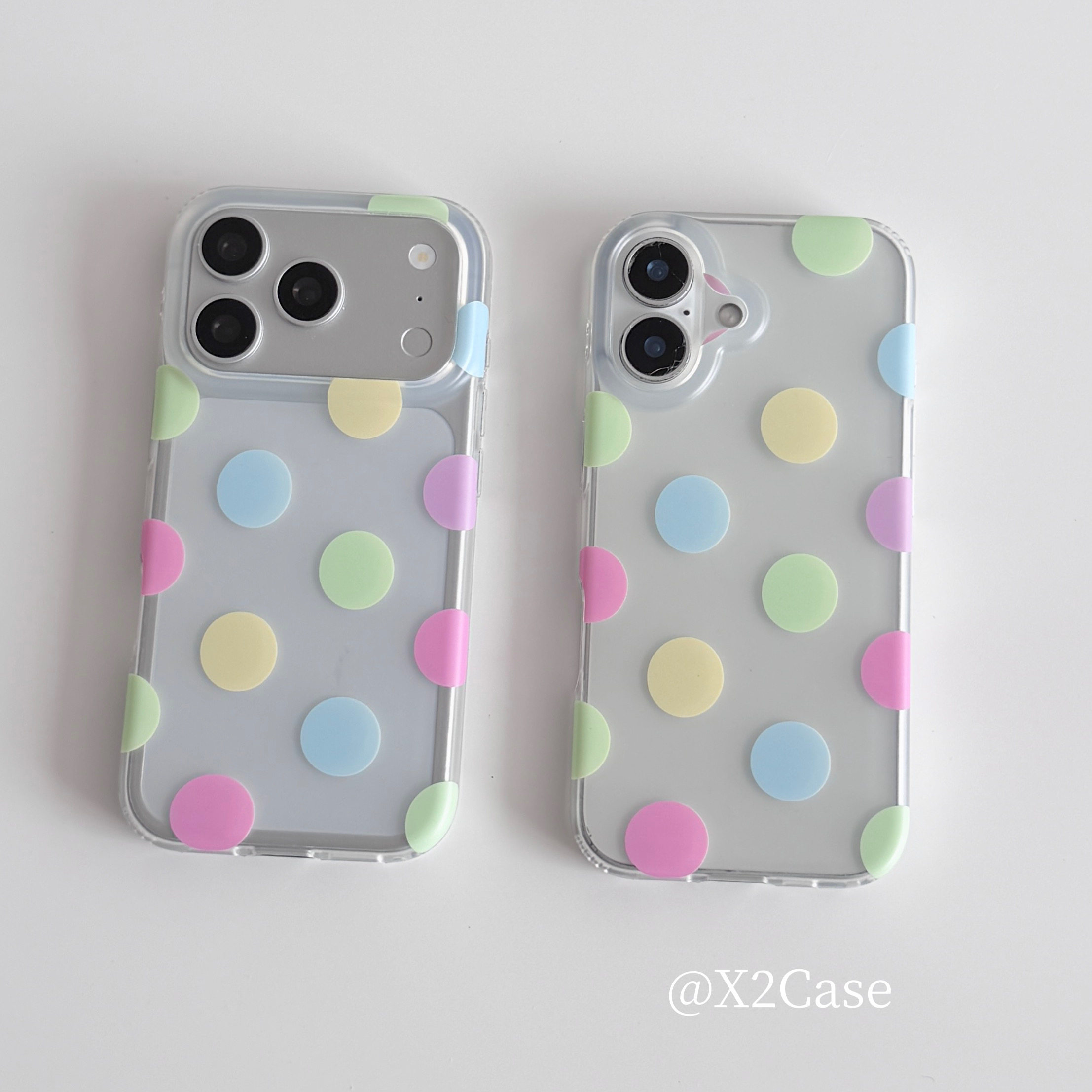 한국 인스 컬러풀 폴카 도트 무광 폰 케이스 아이폰 울 - Phone Cases Rugged 리뷰 및 가격