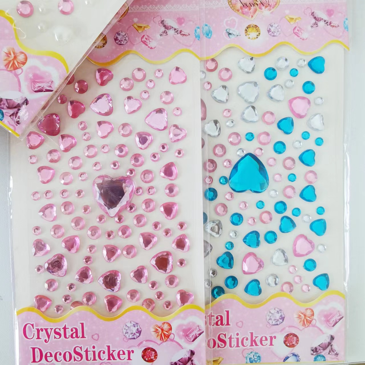 하트 3D 스티커 다이아몬드 바이럴 폰 케이스 문구 D - Phone Cases Viral 리뷰 및 가격