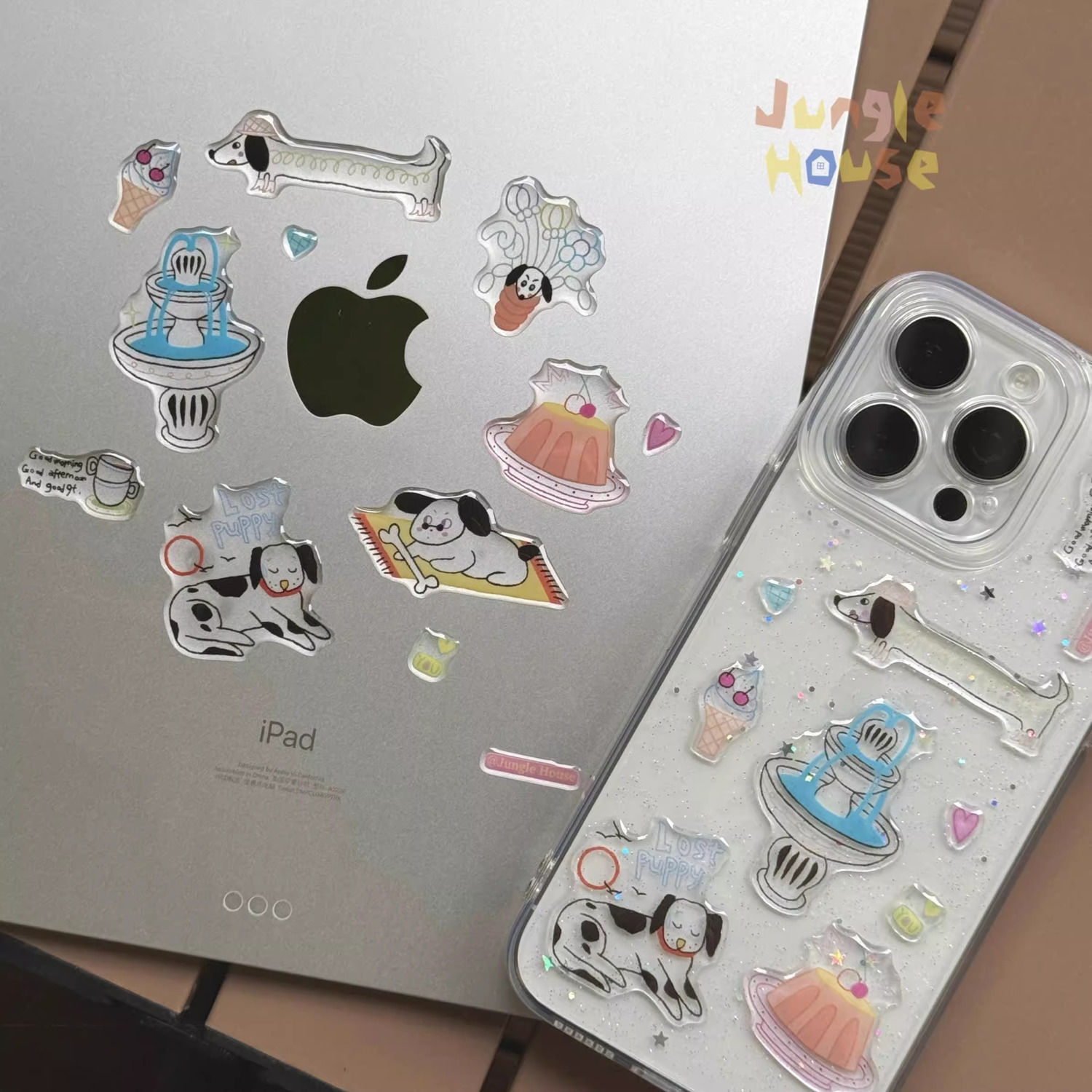 바이럴 카와이 케이크 강아지 젤리 스티커 재미있는 뒷면 - Phone Cases Viral 리뷰 및 가격