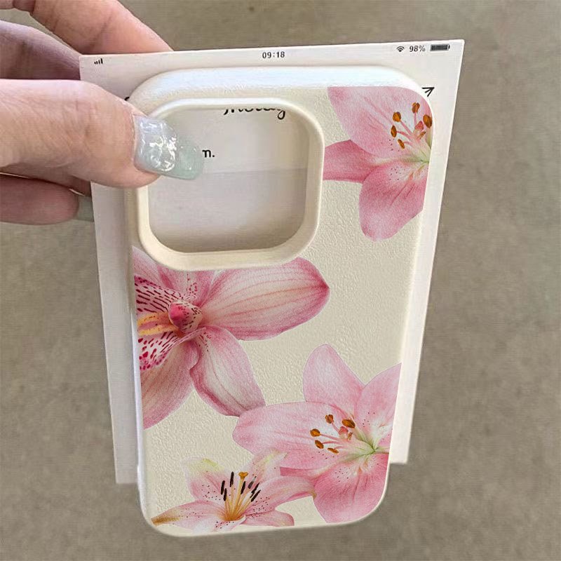 핑크 릴리 리치 텍스처 폰 케이스 삼성 갤럭시 S25  - Phone Cases Galaxy S23 리뷰 및 가격