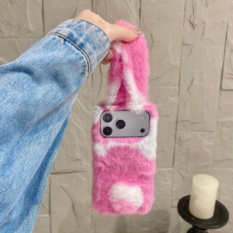 귀여운 토끼 디자인 폭신한 폰 케이스 아이폰 17 16 - Phone Cases 13 리뷰 및 가격